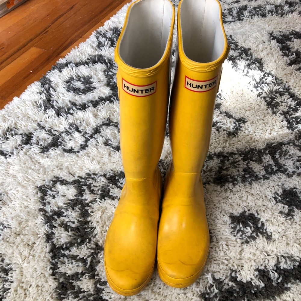 Hunter rain boots